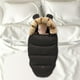 thumbnail image 5 of dormir para bebé, cálido, transpirable, cómodo, bidireccional, con cremallera, dormir para cochecito, dormir para bebés recién Negro Sunnimix Saco de dormir infantil, 5 of 8