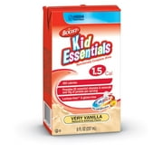 BOOST KID ESSENTIALS Pediatric Oral Supplement / Tube Feeding Formula  1.5 Very Vanilla 8 oz. Tetra PK/4