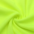thumbnail image 5 of Women Multiple Color Casual Easy Nature Lace Edge Solid Color Long Sleeve Polyester Splice Top(Green,XL), 5 of 5