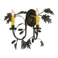 thumbnail image 4 of Meyda 144379 18 in. Oak Leaf & Acorn 2 Light Wall Sconce, Ruby & Sunflower, 4 of 4