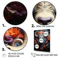 thumbnail image 3 of Designart "Cosmic Highlanders In Yak Land I" Yaks Floater Framed Canvas Prints, 3 of 5