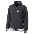 thumbnail image 2 of Women's G-III 4Her by Carl Banks Gray Los Angeles Dodgers Play Action Sherpa Fleece Quarter-Zip Jacket, 2 of 3