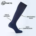 thumbnail image 4 of PUMIER 3 Pack Softball Soccer Socks Baseball Football Socks for Youth Men and Women, 4 of 6