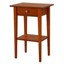 Glory Furniture Dalton 1 Drawer Nightstand in Oak