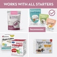 thumbnail image 3 of Stainless Steel Yogurt Maker with 1 Quart Glass Jar and Complete Recipe Book to Make 12+ Easy Homemade Dairy Free and Milk Yogurts, 3 of 8