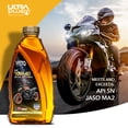 thumbnail image 3 of Ultra1Plus SAE 20w-50 4t Mezcla Sintético Aceite Motor Gasolina Moto API SL Jaso Ma2 1L, 3 of 9
