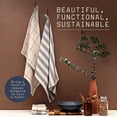 thumbnail image 4 of MEEMA Kitchen Towels and Dishcloths, Ecofriendly Upcycled Cotton Set of 4, Large 20 x 28 in Super Absorbent Premium Weave, Toallas de cocina, 4 of 7