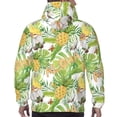 thumbnail image 7 of Goofa Gnome and Pineapple for Men's Hooded Sweatshirt - Lightweight Pullover Hoodie with Kangaroo Pocket, Perfect for Everyday Wear-4X-Large, 7 of 7