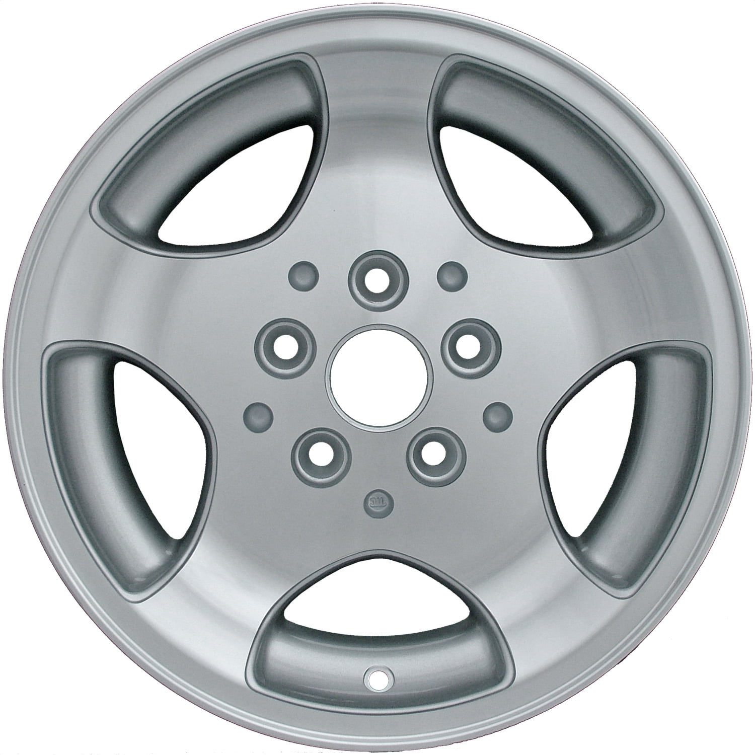 15 X 7 Reconditioned OEM Aluminum Alloy Wheel, Argent, Fits 1996-1998 Jeep  Grand Cherokee 