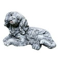 thumbnail image 2 of Spaniel Perro Estatuilla Escultura Jardín Estatuas Adornos Decorativo Resina Semejanza Mascotas Acostado para Patio Césped Paisaje Patio shamjiam Estatuilla al aire libre, 2 of 7