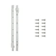 thumbnail image 6 of Hickory Hardware P1750-18-W-5B 18 in. Side Mount Drawer Slide, White - Pack of 5, 6 of 6