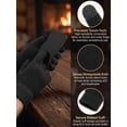 thumbnail image 5 of BadPiggies Winter Gloves for Men Women, Touch Screen Texting Warm Gloves with Thermal Soft Fleece Lining Elastic Cuff, 5 of 9