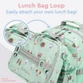 thumbnail image 6 of Bentgo Kids Backpack - Lightweight 14” Backpack in Unique Prints for School, Travel, & Daycare - Roomy Interior, Durable & Water-Resistant Fabric, & Loop for Lunch Bag (Puppy Love), 6 of 7