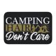 thumbnail image 1 of Alfombra de baño súper suave y antideslizante para el baño, la cocina, el dormitorio y el hogar, 15,75 x 23,62 pulgadas, diseño de "Camping Hair Don't Care", 1 of 6