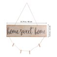 thumbnail image 2 of Creative Mini Wooden home sweet home Hanging Wall Board DIY Listing Note Clips Crafts, 2 of 8