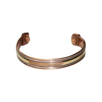 Mogul Copper Bracelet Healing OM NAMAH SHIVAY Grounding Magnetic Wrist Bracelet For All