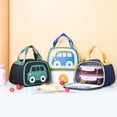 thumbnail image 5 of Lunch Box Kawaii Lunch Bag Cute Car Lunch Box Reusable Warm Lunch Bag Handbag (Yellow One Size)Lunch Box Plastic Fresh Keeping Boxes, 5 of 5