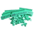 thumbnail image 1 of 100PCS Numbered Ear Tags 001-100 Drop-Proof Recognizable Animal Livestock Ear for Cows Sheep Pigs, 1 of 7