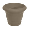 thumbnail image 3 of Maceta Florencia Plastic Trends 10 Pulgadas Taupe, 3 of 4