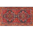 thumbnail image 1 of Ahgly Company Indoor Rectangle Traditional Mauve Taupe Purple Persian Area Rugs, 6' x 9', 1 of 6