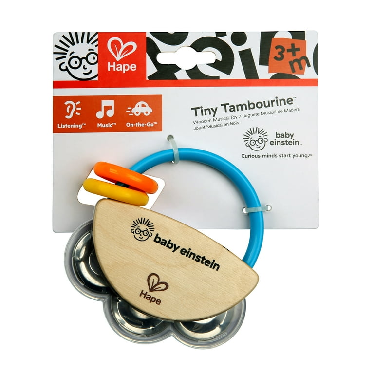 Wooden tambourine hot sale baby