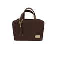 thumbnail image 1 of Bolsa de Mano en Piel FANA BOLSOS Chocolate, 1 of 3