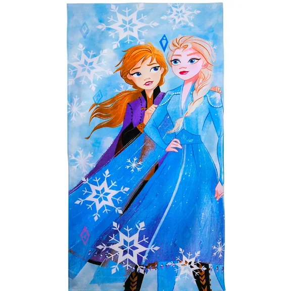 Disney Frozen Beach Towel Bath Printed Towel Elsa Anna