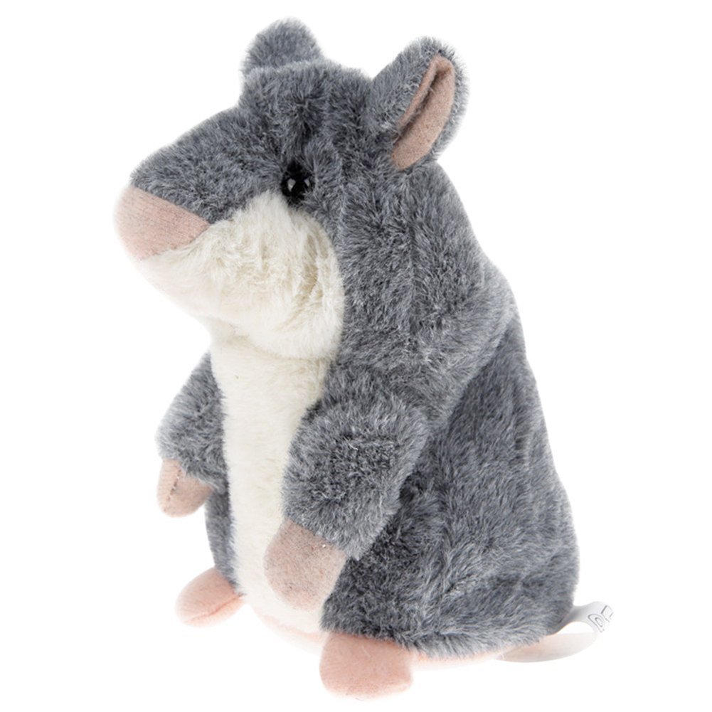 Hamster Parlant Interactif - Peluche Électronique Répète Les Mots, Idéal Pour Enfants Et Bébés