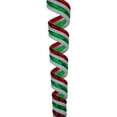 thumbnail image 7 of Northlight Pack of 4 Red, White and Green Candy Curls Christmas Ornaments 7", 7 of 7