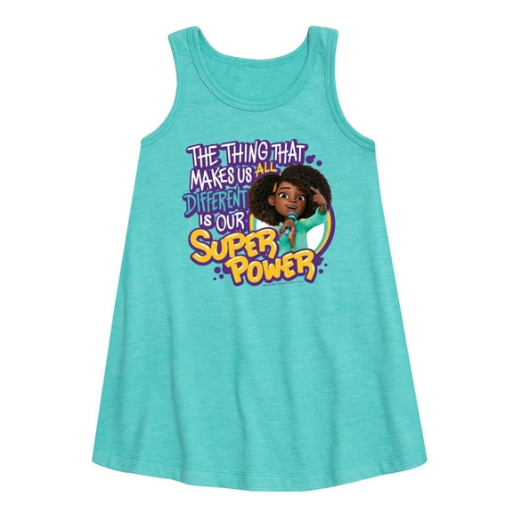 Karma's World - Our Super Power - Toddler and Youth Girls A-line Dress