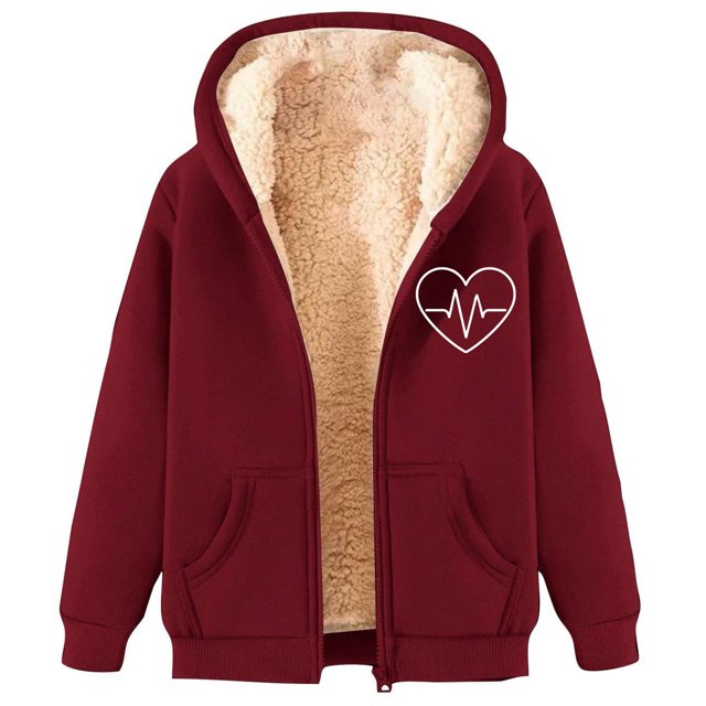 Veste à Capuche Zippée pour Femmes Chaude Décontractée pour Usage Quotidien en Toutes Saisons