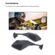 thumbnail image 3 of Kenally 2 piezas ABS motocicleta retrovisor modificado actualización reemplazo portátil vehículo retrovisor espejo parte Accesorios Accesorios para motos, 3 of 6