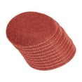 thumbnail image 2 of 10pcs Polissage Outils de Meulage 100mm Rond Polissage Papier de Verre Rond Polissage Papier de Verre Rouge pour Métal, 2 of 8
