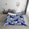 thumbnail image 7 of Salouo Cute Halloween Print Throw Blanket Gifts for Women Men Soft Flannel Blanket for Home Living Room Decor Bedroom Blanket Gifts for Mom Dad -40"x30", 7 of 7