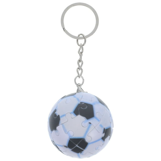 KAKOWELY Llavero deportivo, regalo, divertido rompecabezas, pelota deportiva, llavero con colgante de pelota desmontable.