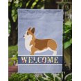 thumbnail image 3 of Carolines Treasures BB5524GF Corgi Welcome Garden Size Flag, 3 of 3