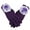Purple, variant on Aayomet Womens Winter Gloves Weather Winter For Driving Warm For Cold Knit Texting Elastic Gloves Thermal Cable (Purple, One Size)