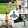thumbnail image 4 of Heavy Duty Rubber Cane Tip - 6 Support Feet, 3/4 inch, Self Standing for Walking Canes & Sticks, 4 of 7