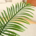 thumbnail image 3 of 2 Pack Artificial Golden Cane Palm Plants 4 Feet Fake Tree for Home Decor Indoor Outdoor Faux Areca Palm Tree in Pot for Home Office Perfect Housewarming Gift,Set of 2, 3 of 10