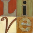 thumbnail image 2 of Wyatt Jr., Norman 12x12 White Modern Wood Framed Museum Art Print Titled - Live a Lot, 2 of 4