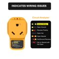 thumbnail image 4 of EyGde 30 Amp Surge Protector for RV, RV Circuit Analyzer Power Surge Protection 30amp, Plug Adapter with LED Indicator Lights for Camper Tr, 4 of 7
