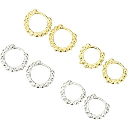 New 2025 Brass Gold Plated Big/Small Earrings Smooth Hoop Gift Fashion Autumn And Winter Jewelry E99 Trendy Accessories Creative[r565]