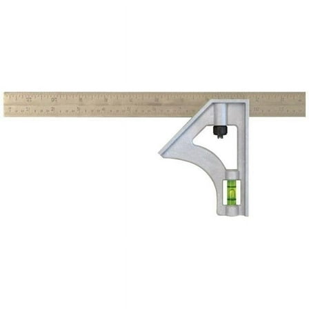 Johnson Level 415 Structo-Cast Combination Square, 12", Each