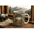 thumbnail image 3 of Travel Mug for Traveler, Adventure Map Coffee Cup Gift for Travel Lovers, 3 of 4