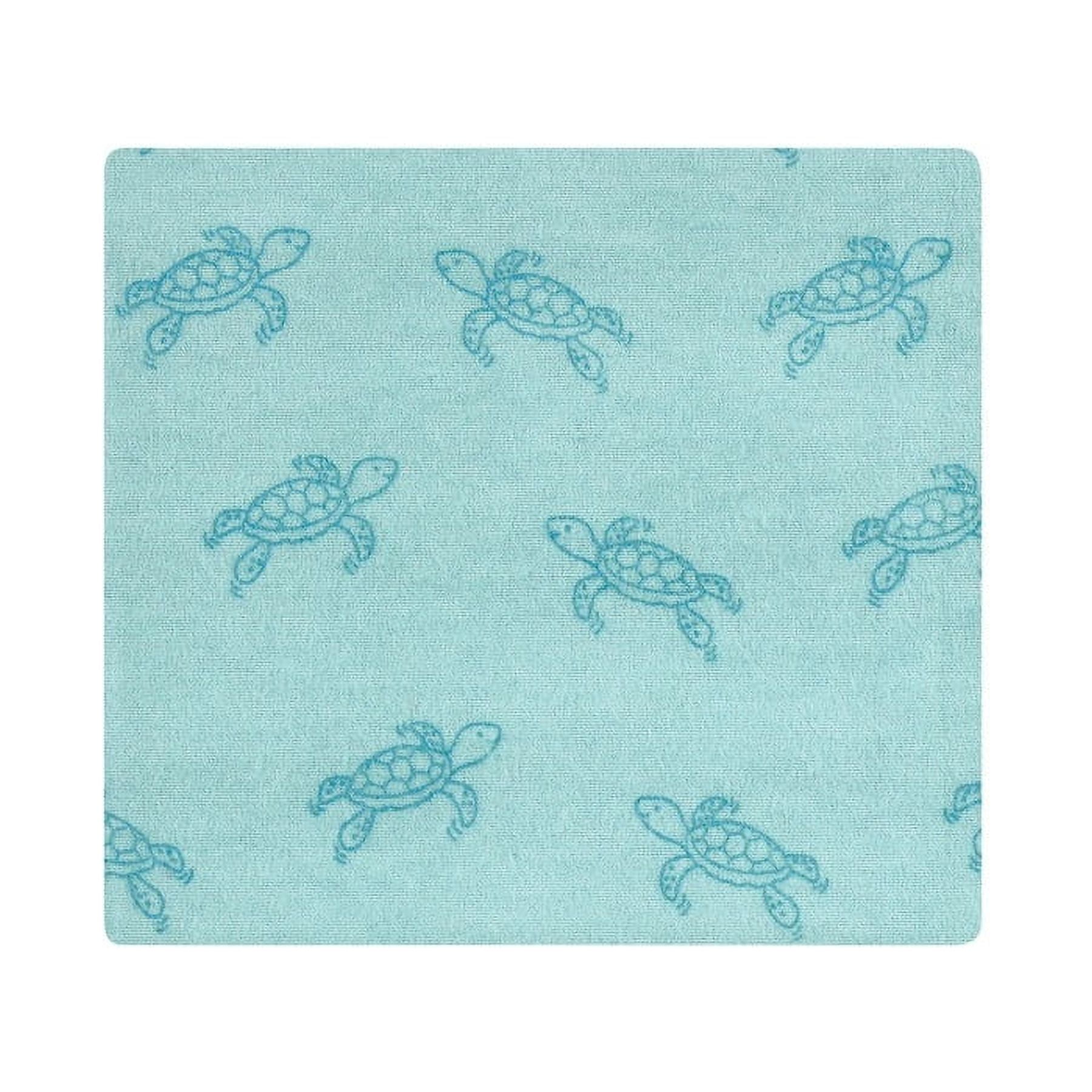 Hudson Baby Infant Boy Cotton Flannel Receiving Blankets Bundle, Sea Characters, One Size