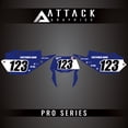thumbnail image 2 of Attack Graphics Pro Series Number Plate Backgrounds for Yamaha WR250F 2021, 2 of 5