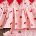 thumbnail image 7 of TOWED22 Baby Girls Summer Outfits 2pcs Set Sleeveless Tank Top and Casual Shorts Sets Clothing Solid Color Cotton Clothes for Toddler(Pink,2-4 Y), 7 of 7