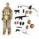 thumbnail image 5 of Modelo de Juguete Macarena Regalo de Colección figura de acción del ejército 1/6 para Adultos, 5 of 8