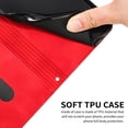 thumbnail image 5 of for iPhone 15 Pro Max Wallet Case, PU Leather Folio Flip Protective Cover with [Credit Card Holder] [Flip Kickstand] Wrist Strap Full Body Protection Phone Cover for iPhone 15 Pro Max, Red, 5 of 10
