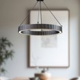 thumbnail image 7 of Alora Lighting Pd361230 Kensington 30" Wide Led Ring Chandelier - Brass, 7 of 7
